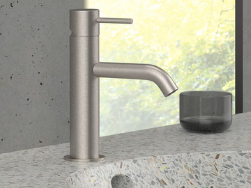X STYLE INOX - Countertop single handle stainless steel washbasin mixer by Remer Rubinetterie - view 3